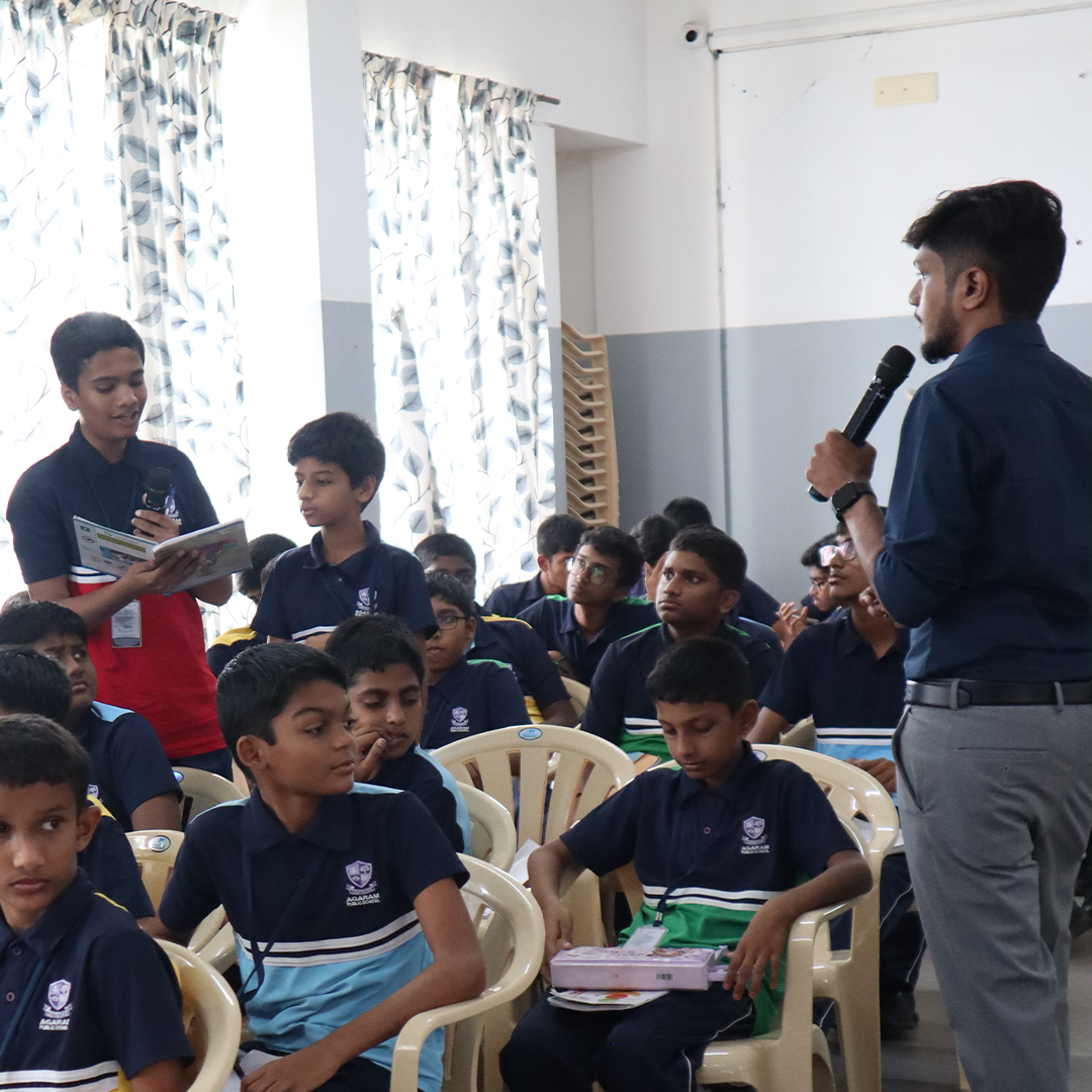 Mun club picture at Agaram Public School